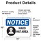 Signmission 10 in Height, 14 in Width, Vinyl Decal, Rectangle OS-2PACK-NS-D-1014-L-15783 - alternate 3
